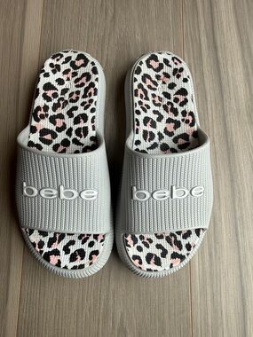 Bebe Women's Malaga Pool Slide Sandals Size 7